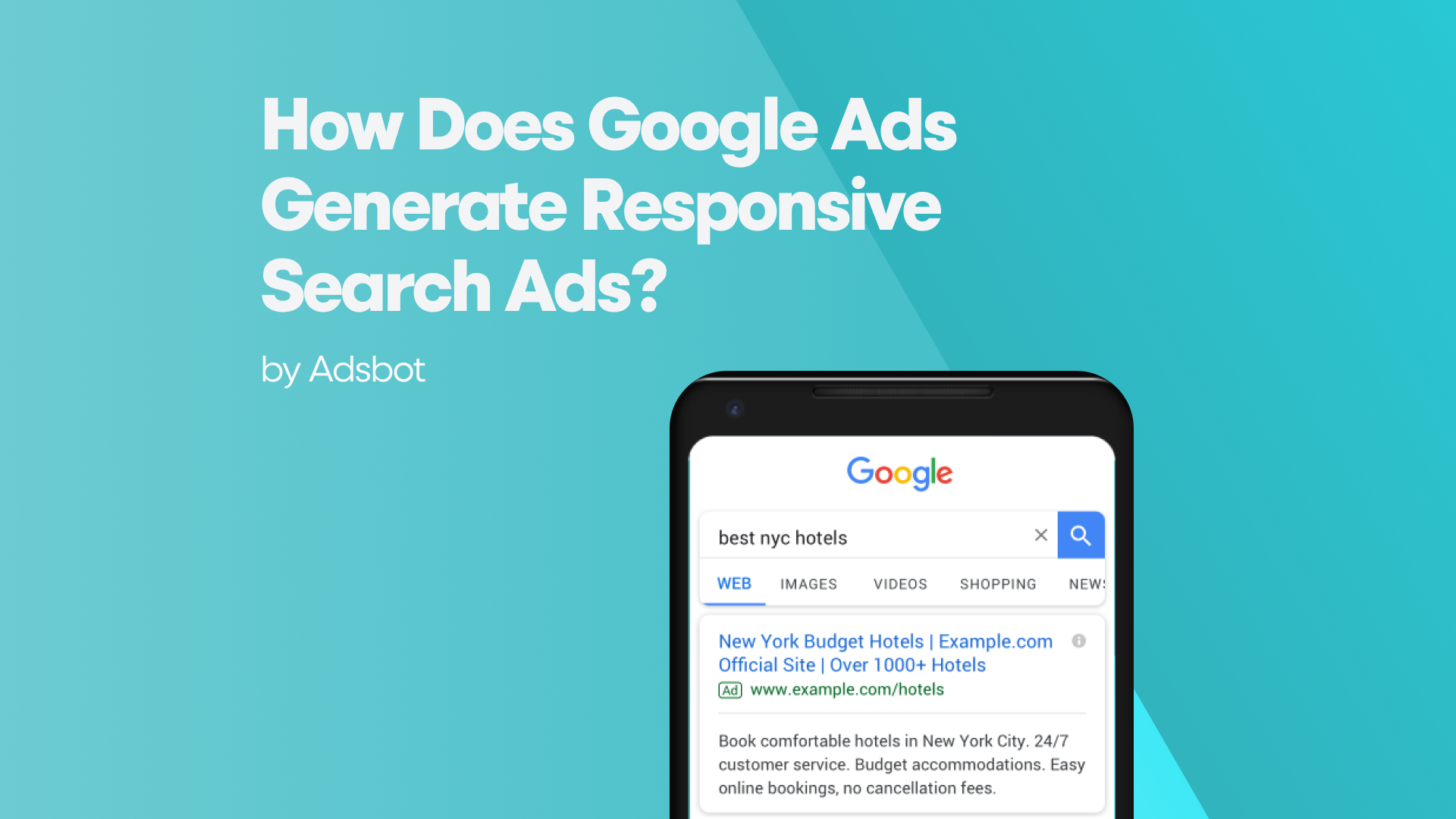Google Ads Generate Responsive Search Ads
