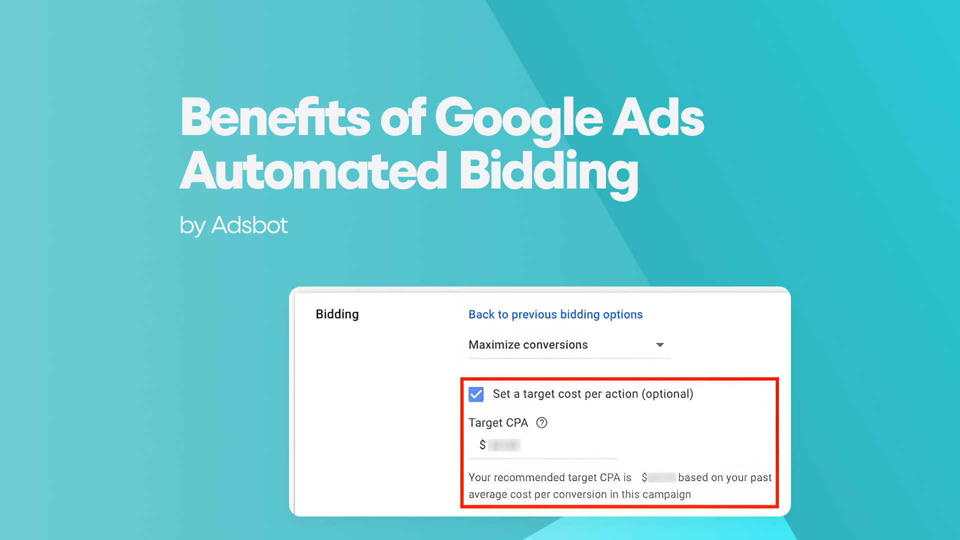 Benefits of Google Ads Automated Bidding