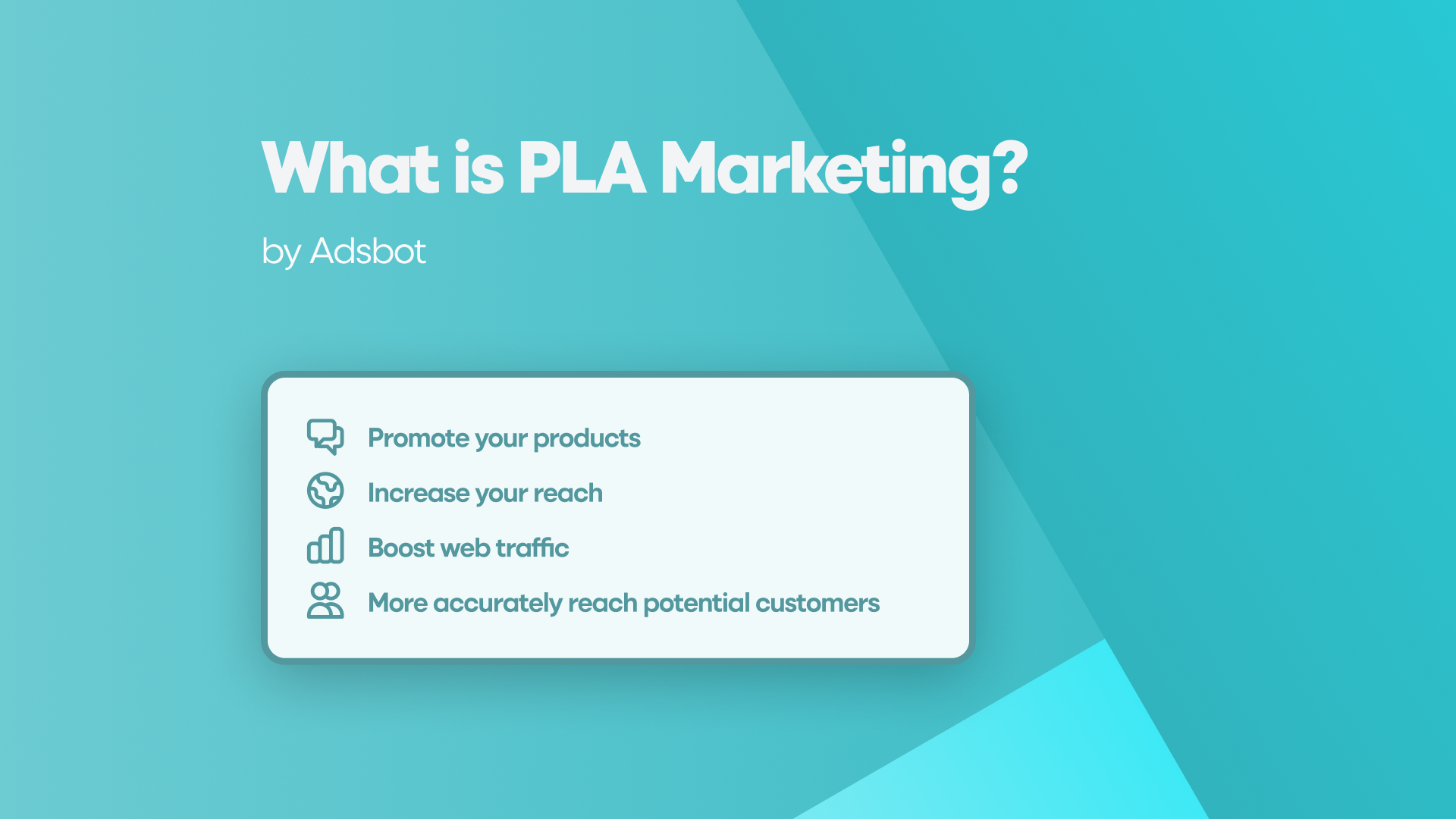 What is PLA Marketing?