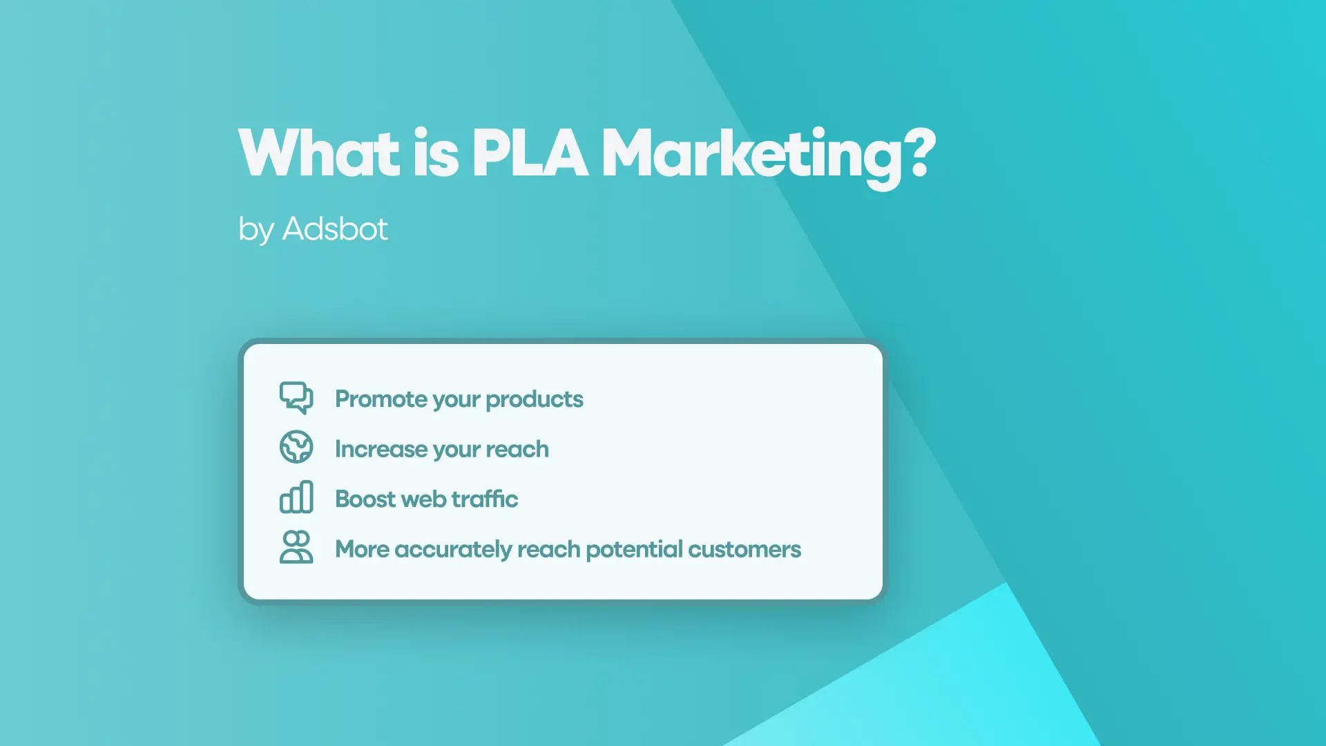 What is PLA Marketing?