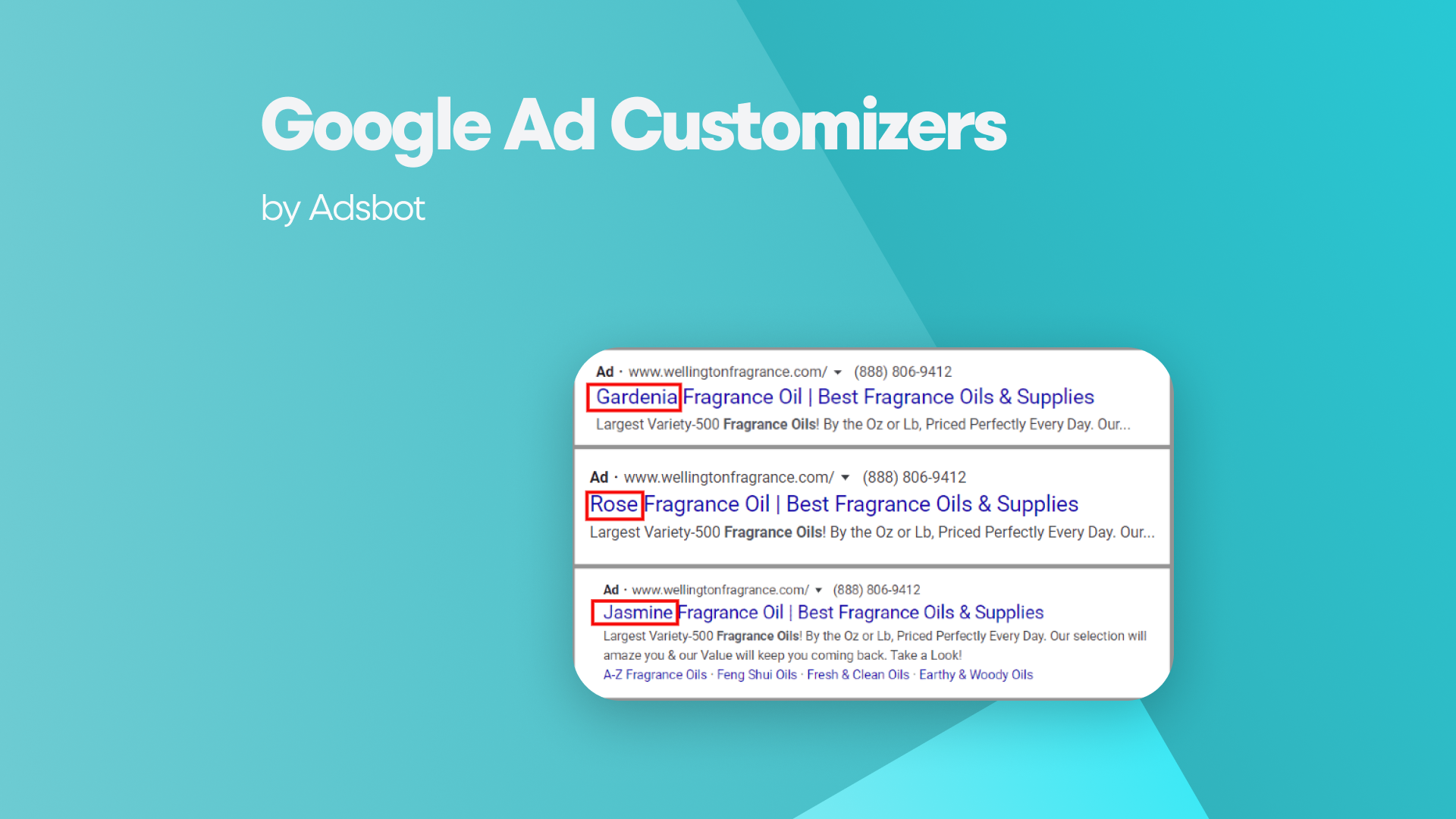 Google Ad Customizers
