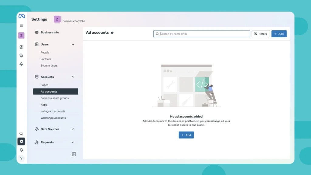 how to create an ad account on facebook step 4